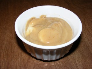peanut butter banana pudding