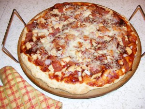 bbq chicken pizza