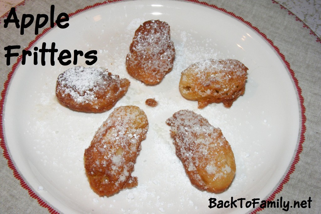 Apple Fritters | BackToFamily.net